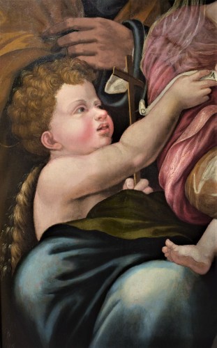 Holy Family -  Workshop of Michele Tosini (1503-1577) - Renaissance